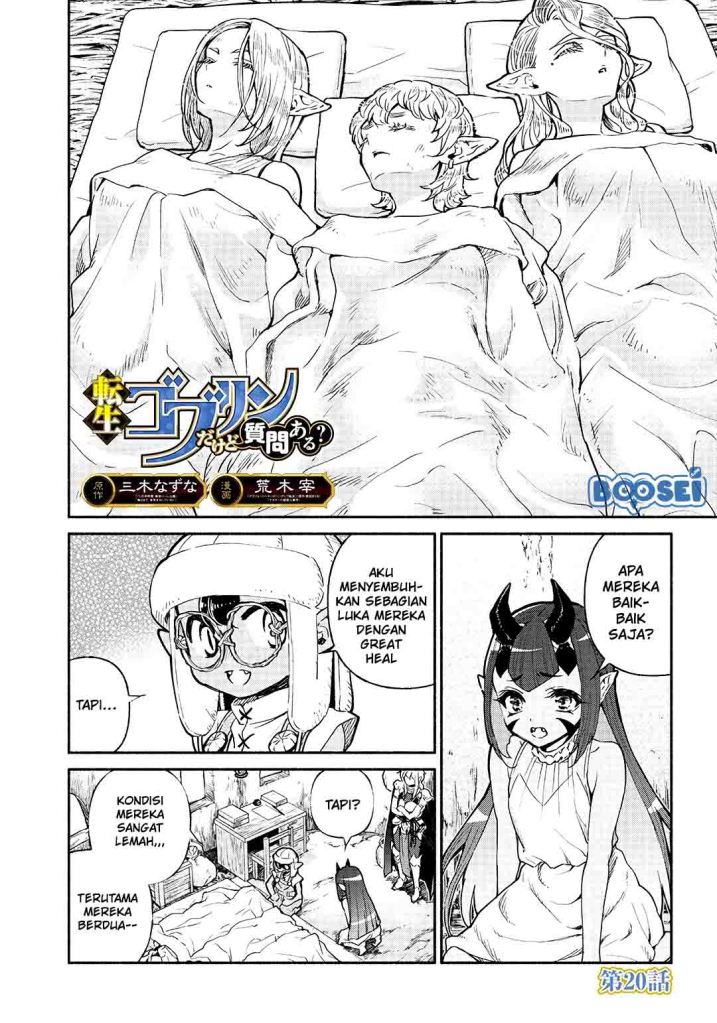 Tensei Goblin da kedo Shitsumon aru?